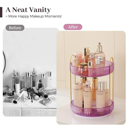 Aveniee Rotating Makeup Organizer - Image 4
