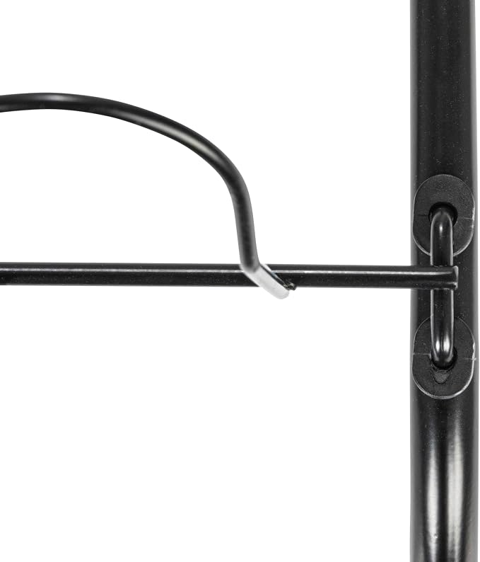 Household Essentials 9-Pair Metal Wire Shoe Rack - Image 6
