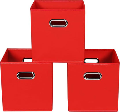 Fabric storage bins Cubes, Fabric Cube Organizer by Yunkeeper