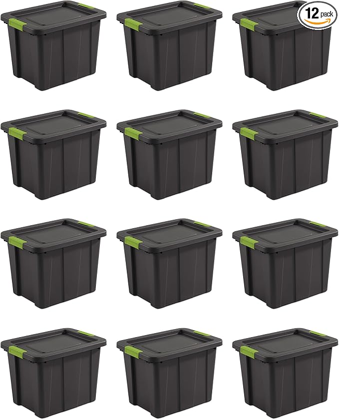Sterilite 12-Pack Storage Bins by Sterilite