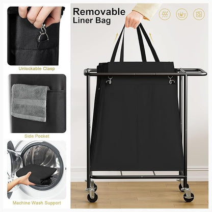 Chrislley Double Laundry Hamper - Image 3