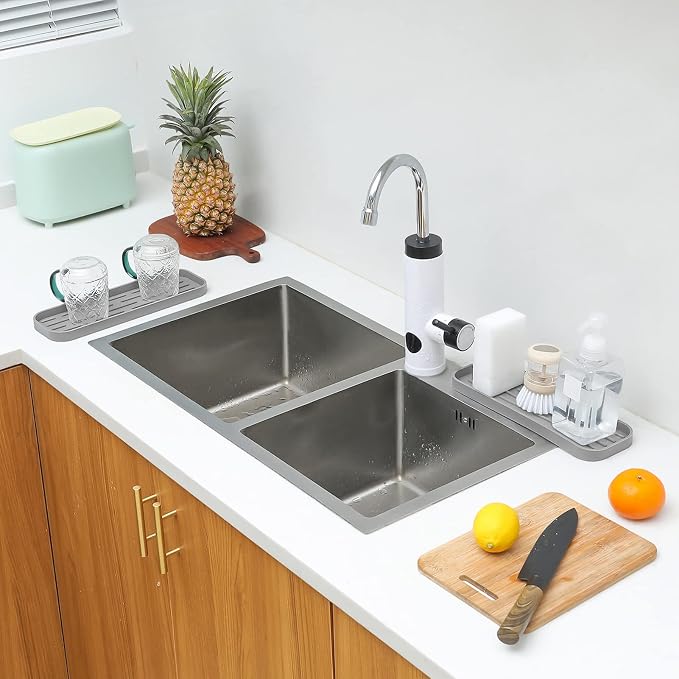 Silicone Kitchen Sink Organizer Tray - Image 6