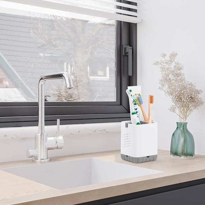 Boperzi Toothbrush Holders for Bathrooms, Detachable Electric Toothbrush Holder - Image 4
