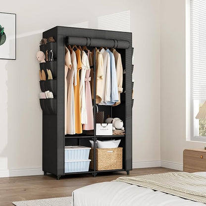 Portable Closet for Hanging Clothes, Portable Wardrobe Closet - Image 8