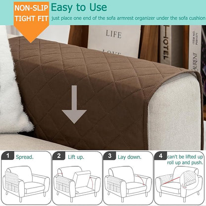 Remote Control Holder for Recliner Non-Slip Armchair Caddy Couch Armrest - Image 4
