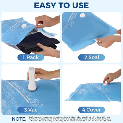 18 Pack Vacuum Storage Bags for Travel - Image 5
