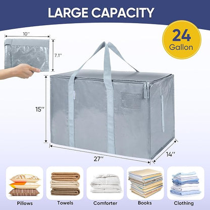TICONN 4 Pack Extra Large Moving Bags Heavy Duty - Image 5