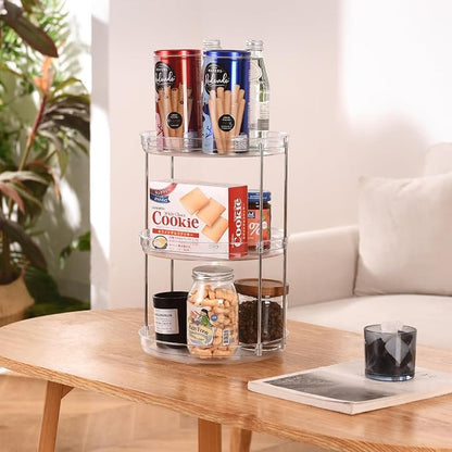 2 Pack 3 Tier Lazy Susan Organizer - Image 4