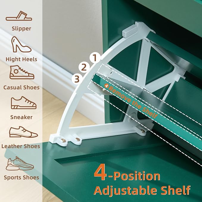 LEYAOYAO Shoe Cabinet Storage for Entryway - Image 3