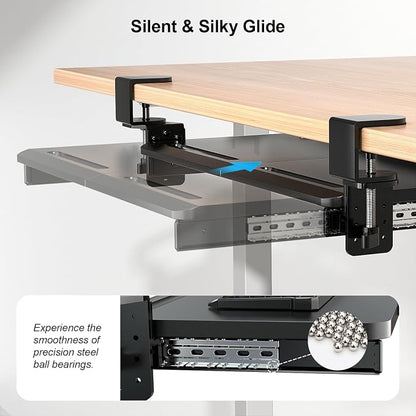 Supcline Keyboard Tray Under Desk - Image 8