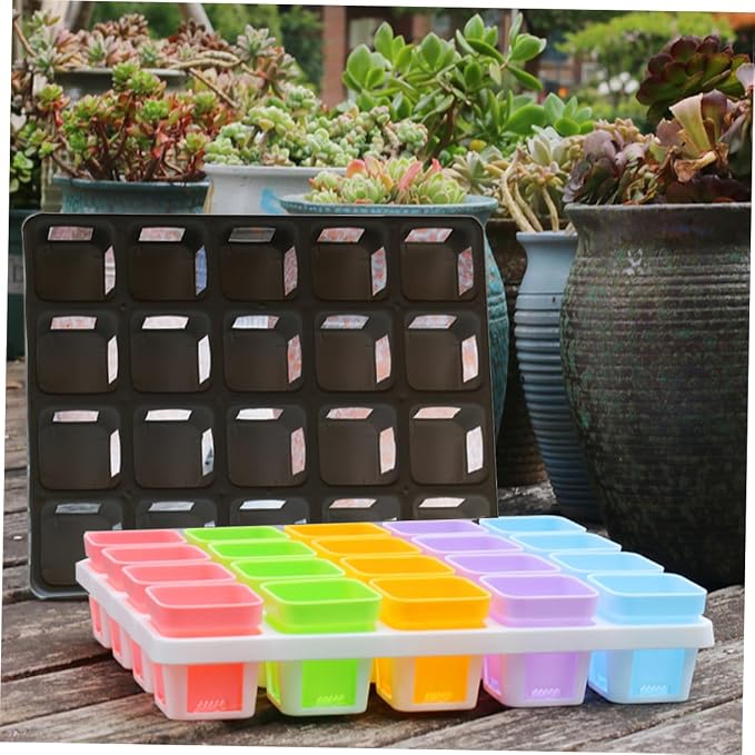 YARNOW Square Hole Nursery Pot Tray Rack - Image 3