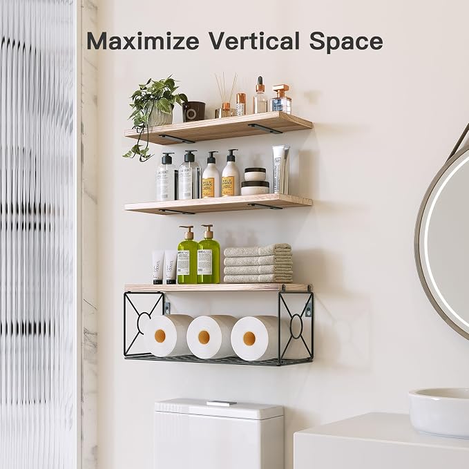 Amada Bathroom Shelves Over Toilet - Image 2