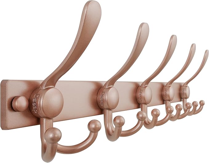 Dseap Coat Rack Wall Mount 2.0 Pro: Heavy Duty 300% Thicker, Stainless Steel by Dseap