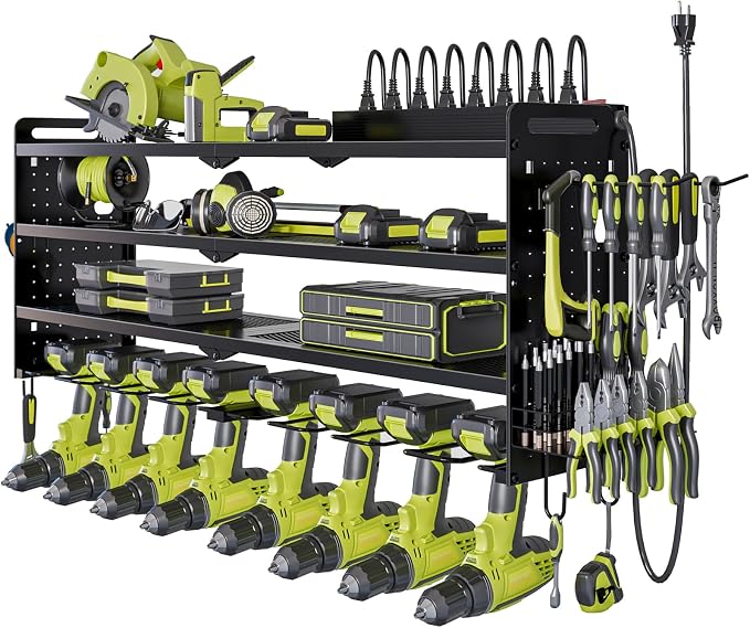 Power Tool Organizer Wall Mount by NattyDot