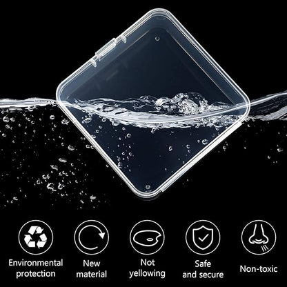 Jetec 6 Pieces Mini Plastic Clear Beads Storage Containers Box - Image 5