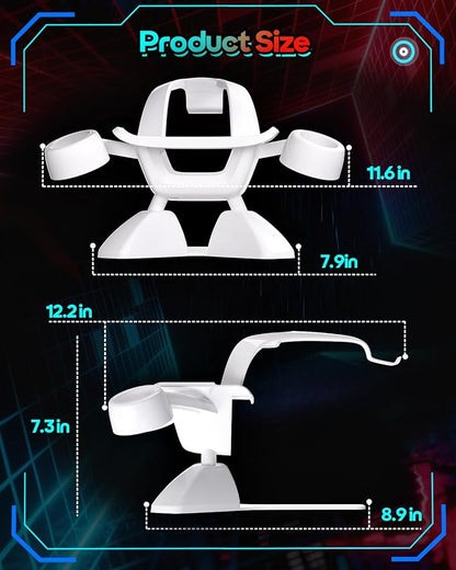 Nargos Stand for Meta Quest 2/ Oculus Quest 3, VR Stand Headset Display Holder - Image 3