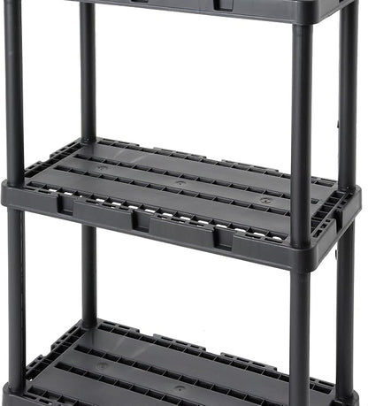 Gracious Living 3 Shelf Knect-A-Shelf Solid Light Duty Storage Unit 3-Shelf - Image 9
