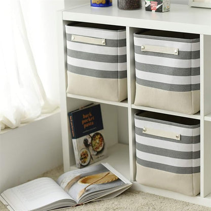 TheWarmHome Extra Large Cube Storage Bins Baskets - Image 2