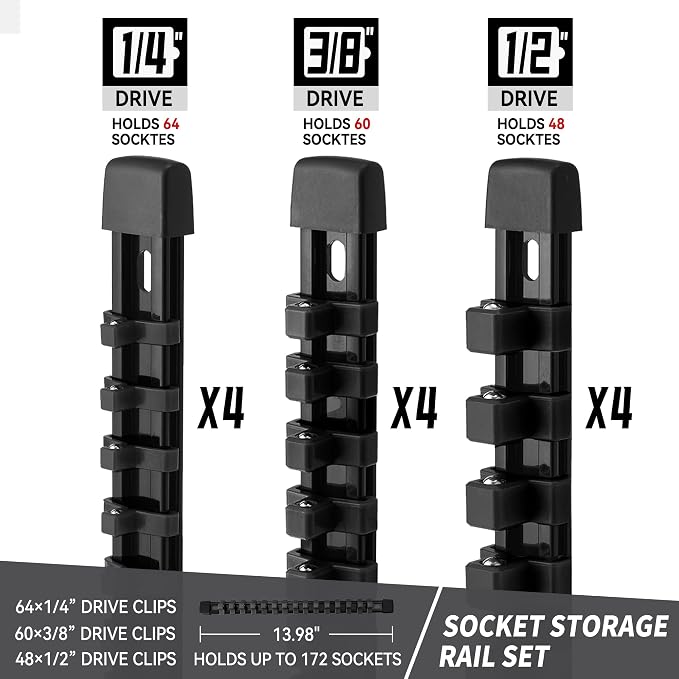 Socket Organizer Drive ABS Tools - Image 2