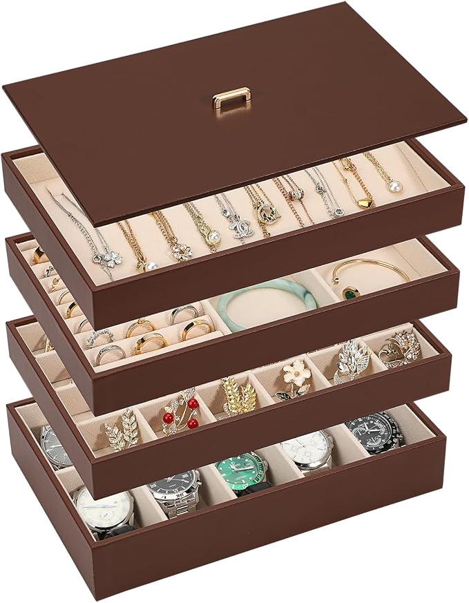 Voova Stackable Jewelry Organizer Tray by Voova