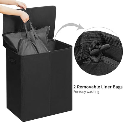 WOWLIVE 154L Double Laundry Hamper - Image 4