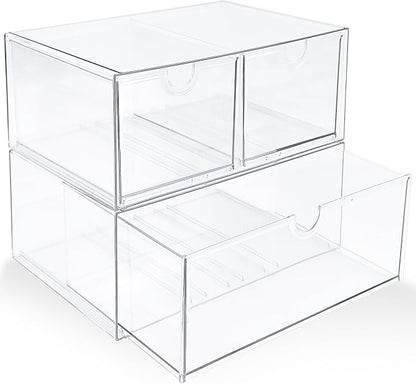 Prsildan Acrylic Drawer Makeup Organizer - Image 8