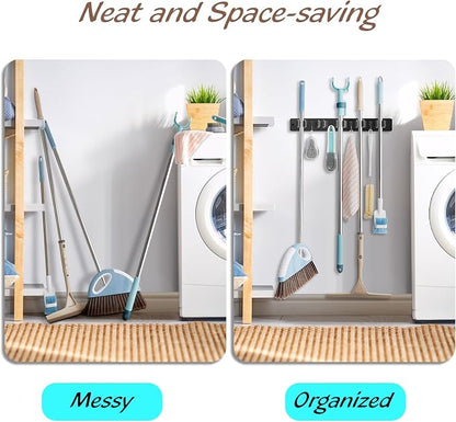 Mop and Broom Holder Wall Mount - Image 3
