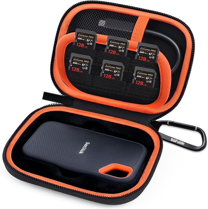 Hard Case for SanDisk Extreme Portable SSD 500GB 1TB 2TB 4TB 8TB External Solid by Blifulde