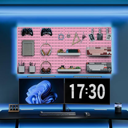 Pegboard Combination Kit, 25.2" x 25.2" Wall Mounted Storage Set - Image 2