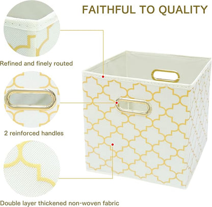 Fabric Cloth Storage Bins, Fabric Cube Organizer - Image 7