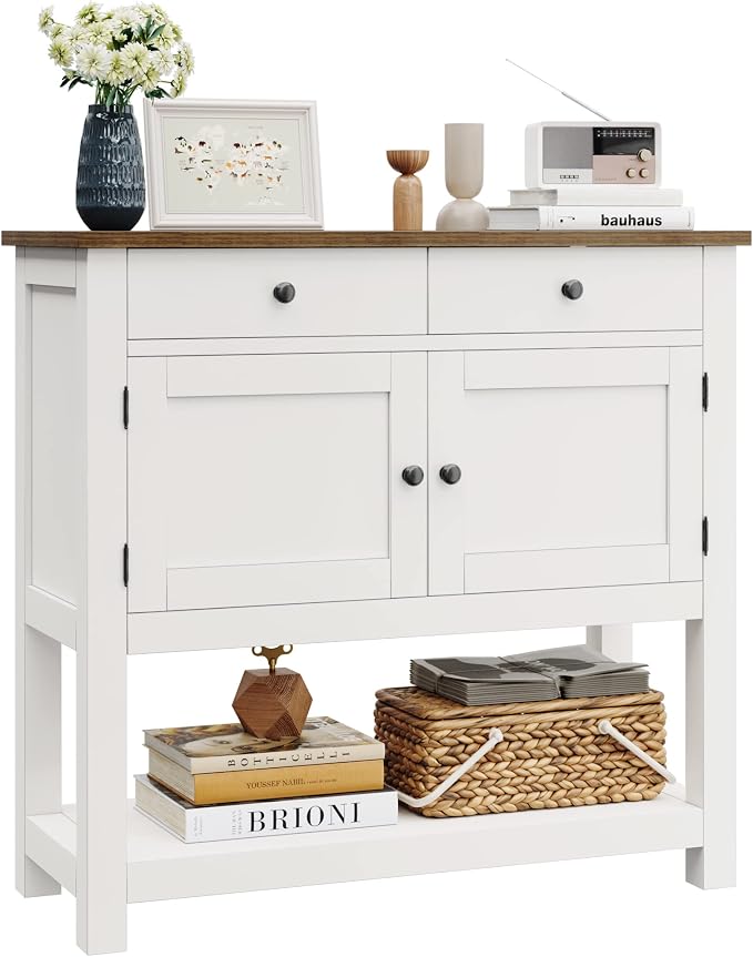 HOSTACK Farmhouse Console Table by HOSTACK