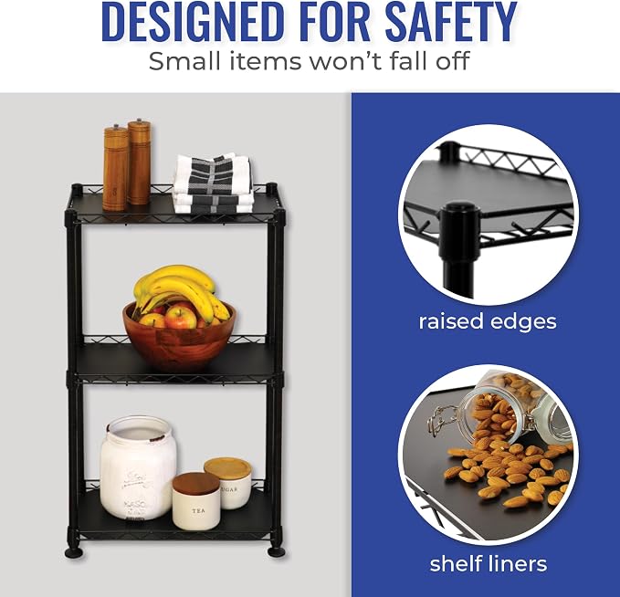SafeRacks - NSF Certified Storage Shelves, Heavy Duty Steel Wire Unit - Image 6
