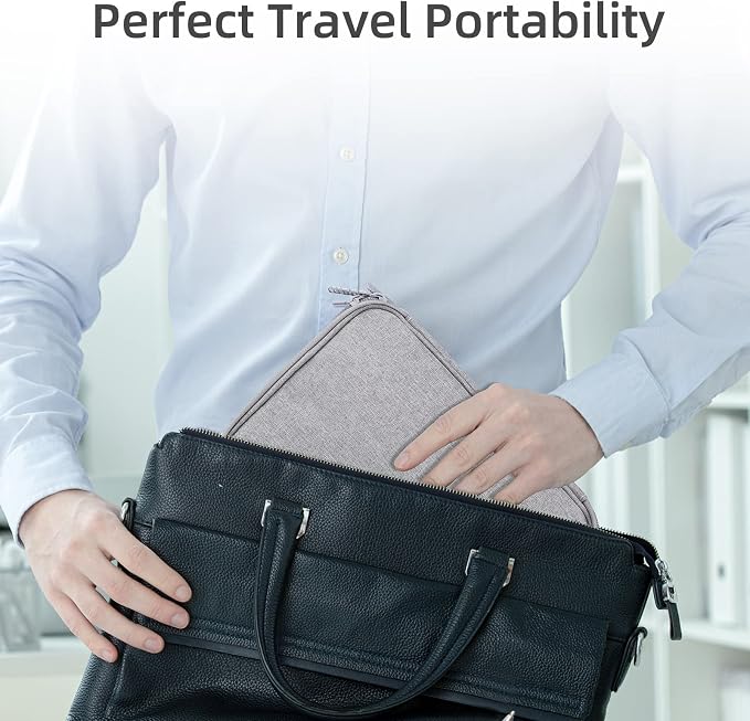 Electronics Organizer Travel Case Cord Cable Charger Organizer Bag Travel - Image 6