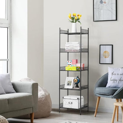Nandae 5-Tier Bathroom Storage Shelf, Heavy Duty Wire Shelving Unit Free - Image 6