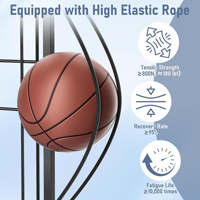 Sports Equipment Garage Organizer, Garage Ball Storage Rack - Image 2
