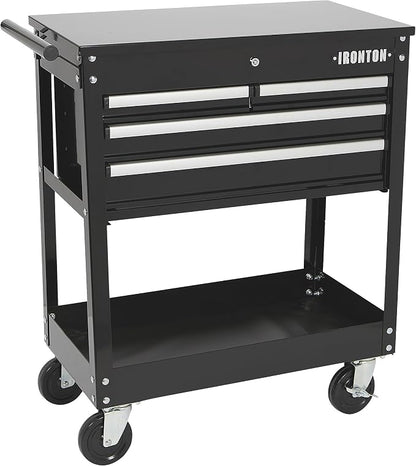 Ironton Mobile Tool Chest, Slide Top Tool Cart Made of Rust-Resistant by Ironton