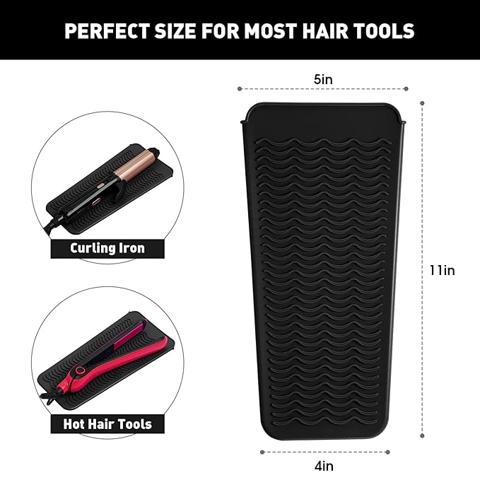 ZAXOP 2 Pack Heat Resistant Silicone Mat Pouch - Image 2