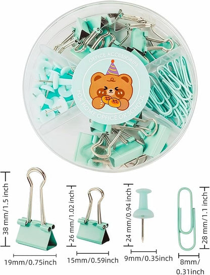 45 Pcs Metal Binder Clips Set - Image 9