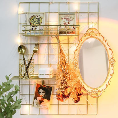 Grid Wire Board, for Memo Picture Panel Wall Decoration for Room Office Mat - Image 5