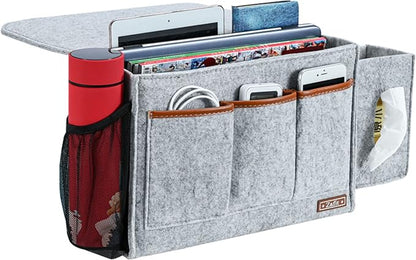 Bedside Caddy, Large Size Bedside Storage Organizer Bedside Organizer Caddy - Image 3