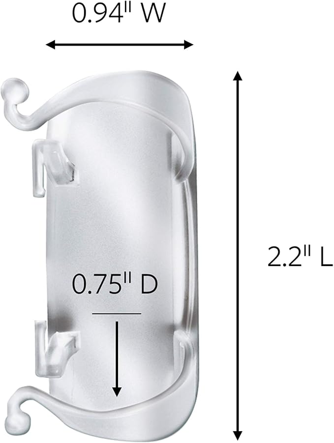 Command Large Cord Clips, Organize Damage-Free, 8-Clips Total - Image 2