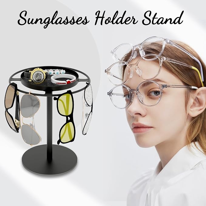 LSK Metal Sunglasses Organizer, Glasses Holder Stand - Image 6