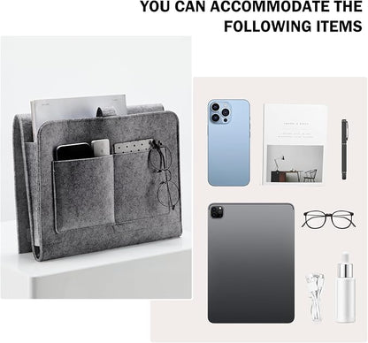 YOUDENOVA Bedside Caddy, Bedside Organizer - Image 6