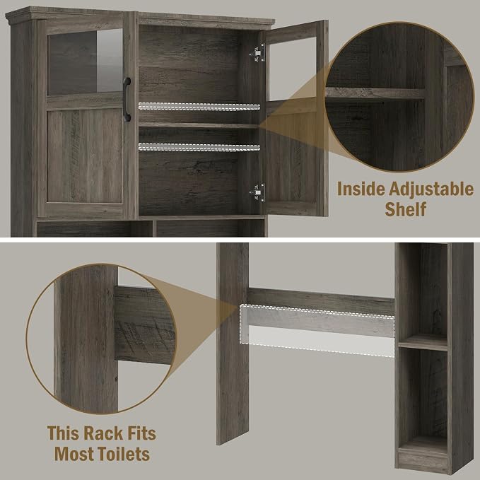 Vabches Over The Toilet Storage Cabinet - Image 7