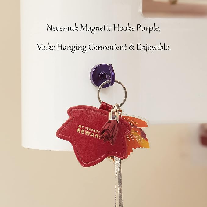 Neosmuk Magnetic Hooks, Heavy Duty 40lb+ Strong Magnet Hook - Image 3
