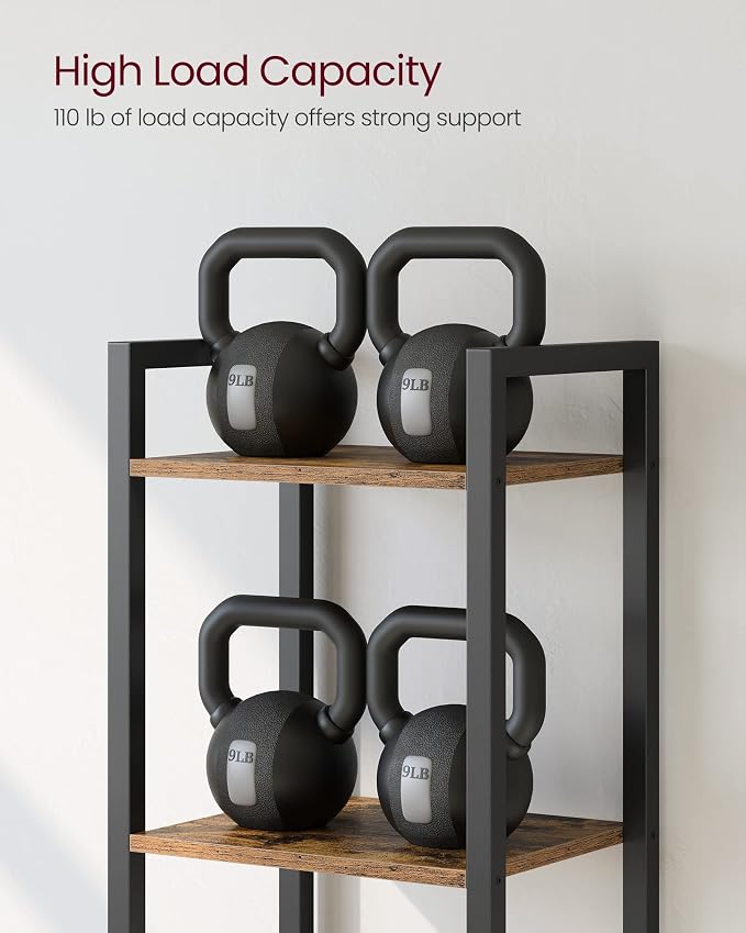 VASAGLE 6-Tier Bookshelf, Bookcase - Image 7