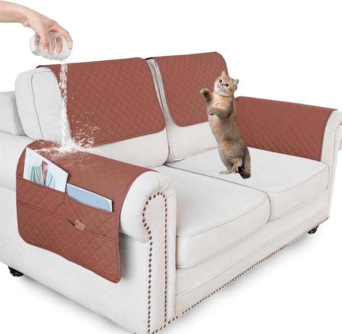 Waterproof Sofa Armrest Cover Headrest Cover by ZGDDPZA