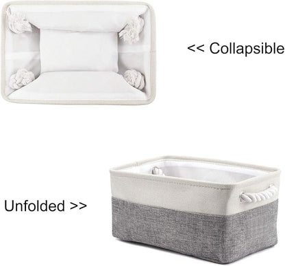 HNZIGE Fabric Storage Baskets for Organizing Small Baskets for Shelves - Image 6