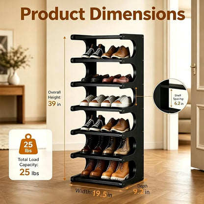 39" Bamboo Shoe Rack - Image 2