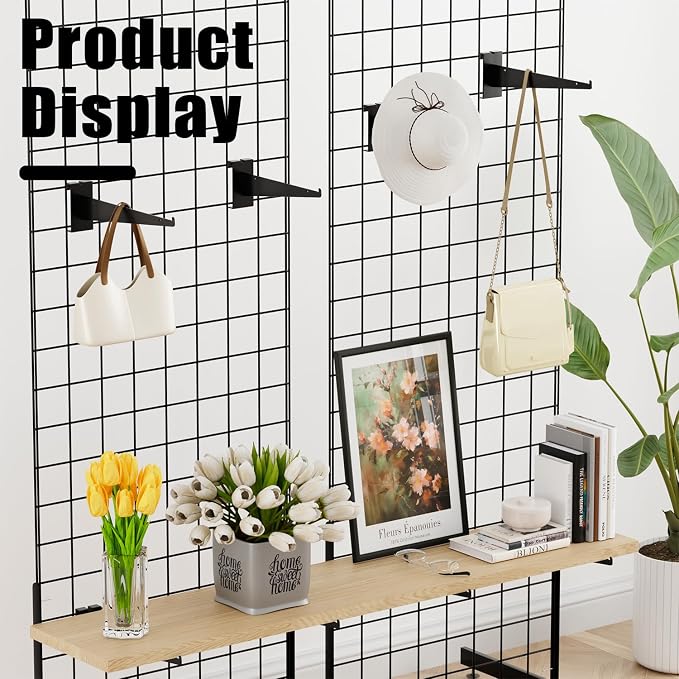 10" Grid Wall Knife Holder Brackets, Grid Wall Accessories - Image 3